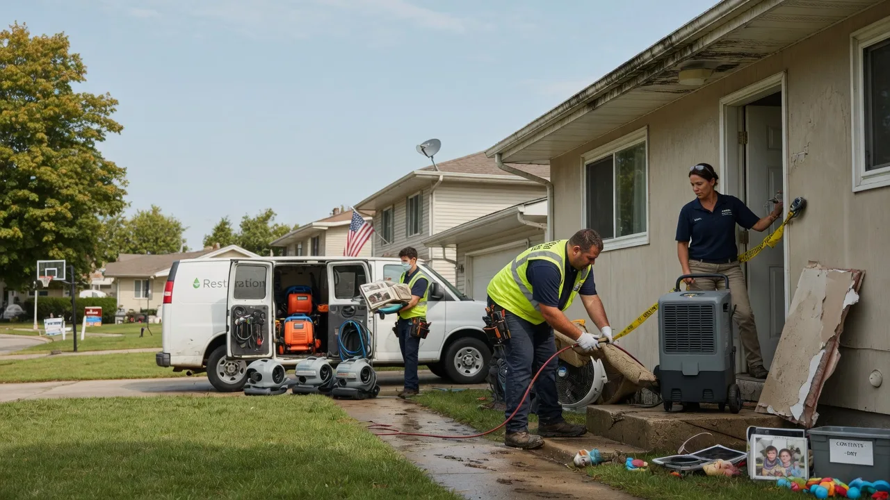Water Damage Restoration in Voss, TX near me